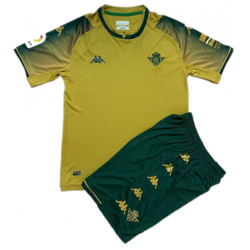 Real Betis Fodboldtrøjer Børn 3. sæt 2021/22 Kort ærmer Real Betis Fodboldtrøjer Børn 3. sæt 2021/22 Kort ærmer